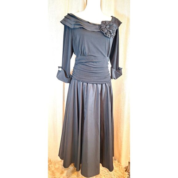 Jessica Howard Dresses & Skirts - Jessica Howard Black Cocktail Evening Dress Size 14